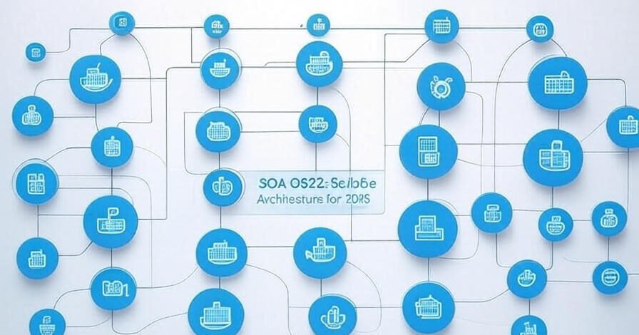 SOA OS23 diagram for service-oriented architecture